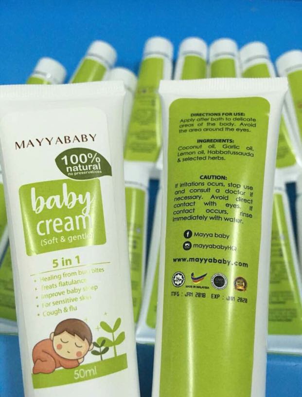 Mayyababy Baby Cream Hippie Baby House